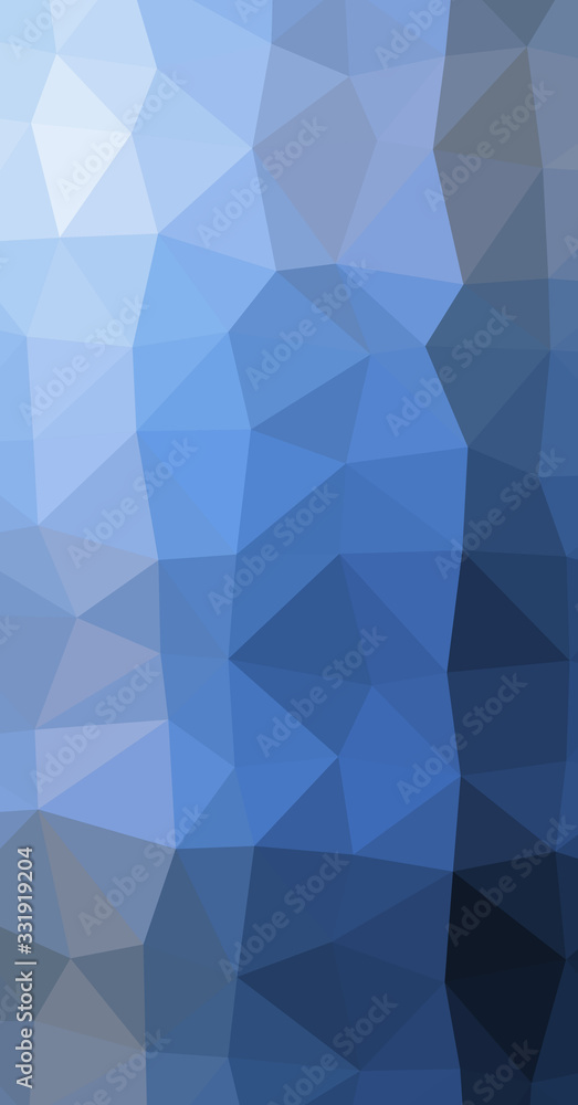 Obraz premium Low Polygonal Computation Art background illustration