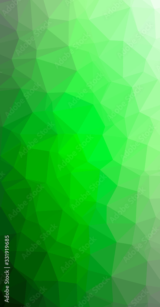 Low Polygonal Computation Art background illustration Low Polygonal Computation Art background illustration