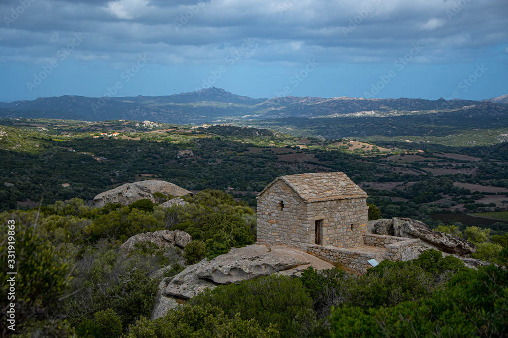 Old church in he mountains