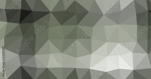 Low Polygonal Computation Art background illustration