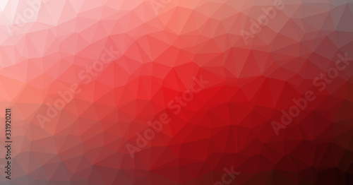 Low Polygonal Computation Art background illustration