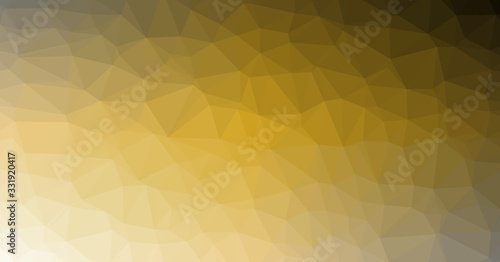 Low Polygonal Computation Art background illustration