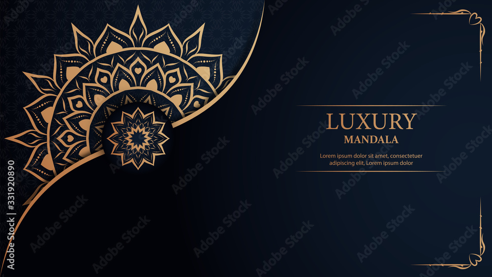 Luxury mandala arabesque ornamental background Luxury mandala arabesque ornamental background