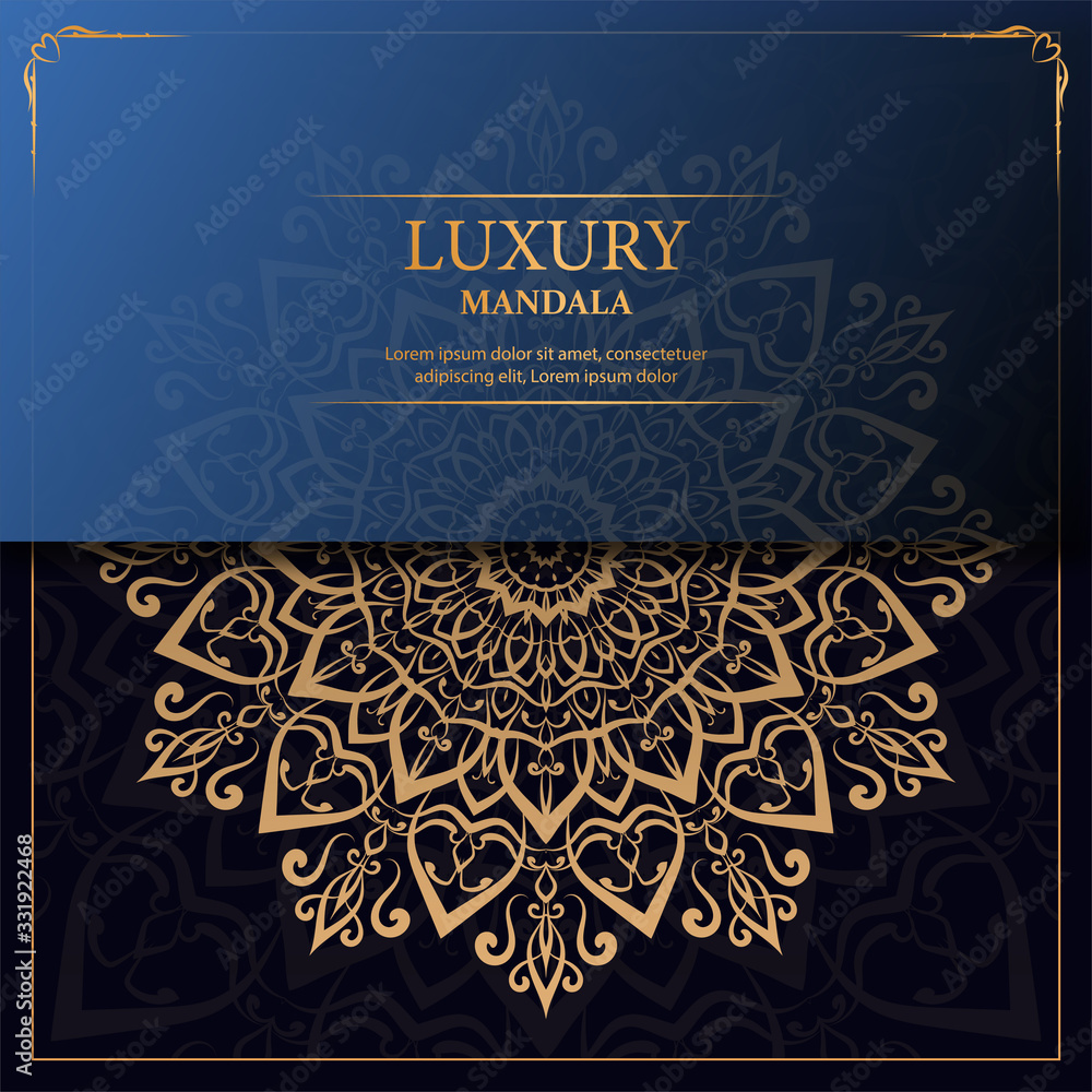 Luxury mandala arabesque ornamental background Luxury mandala arabesque ornamental background