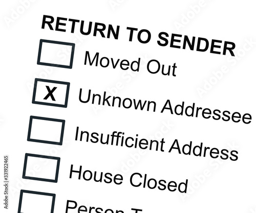 Return to sender