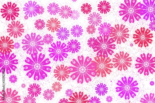 Colorful flower background texture. Perfect wallpaper for artwork © Andrea