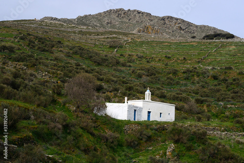 Monastery on Tinos, Greece - Griechisch-orthodoxe Kapelle auf Tinos, Griechenland  photo