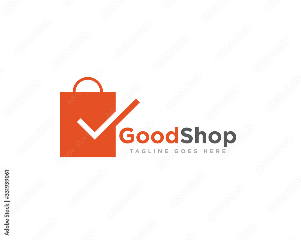 Bag Shop Logo Icon Design Vector Bag Shop Logo Icon Design Vector