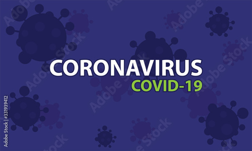 Corona Virus. Covid-19. Designed for banner, background, etc.