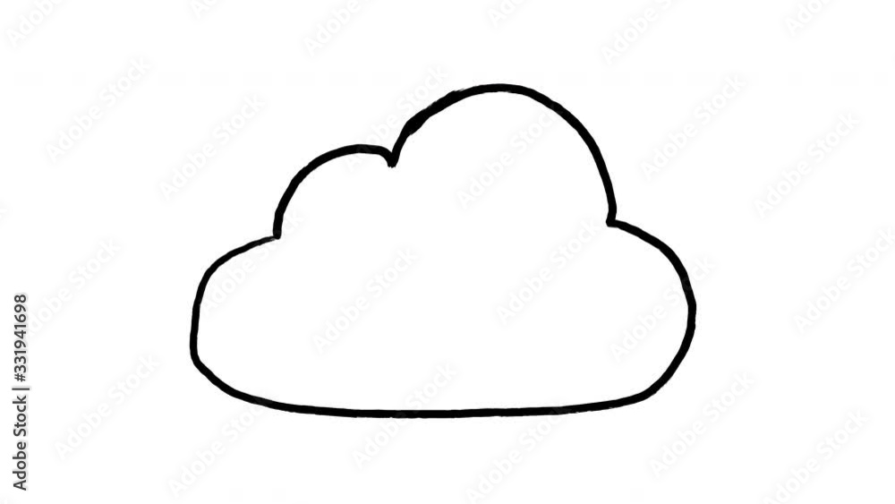 drawn animation of cloud, drawn animation of cloud technologies drawn animation of cloud, drawn animation of cloud technologies