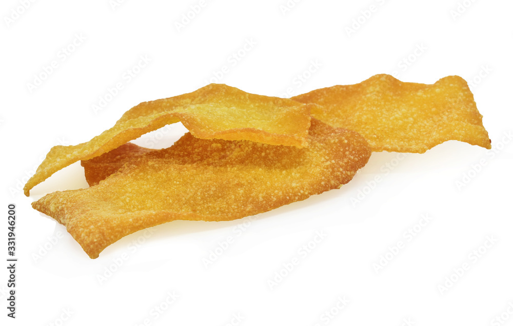bread on white background bread on white background