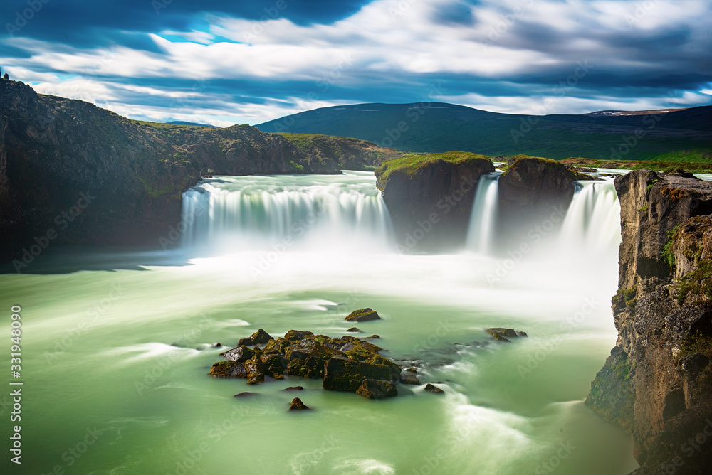 Fototapeta Godafoss waterfall in Iceland