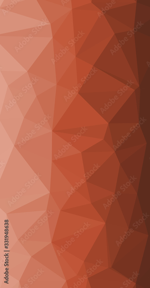 Fototapeta premium Low Polygonal Computation Art background illustration