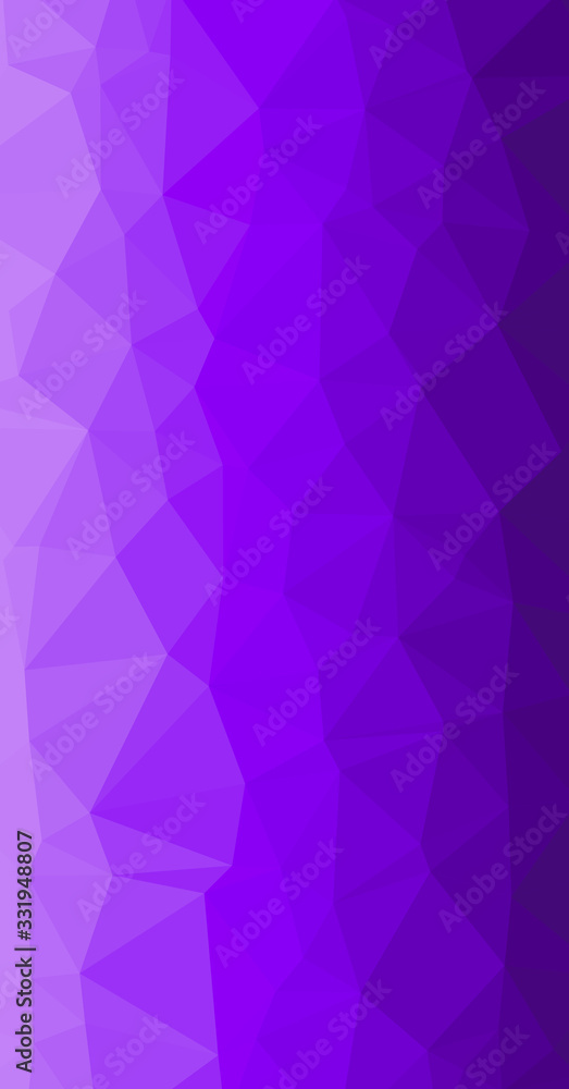 Obraz premium Low Polygonal Computation Art background illustration