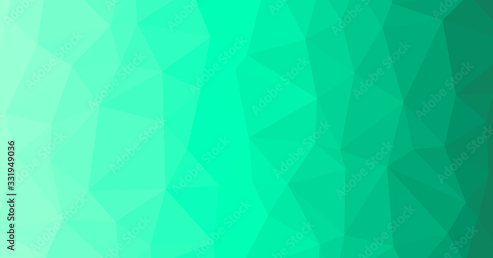 Fototapeta premium Low Polygonal Computation Art background illustration