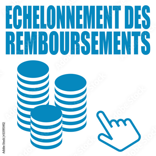 Logo échelonnement des remboursements.