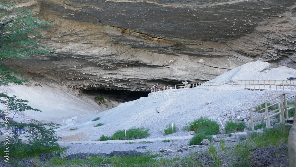 Monumento Natural Cueva del Milodón, Chile Stock Photo Adobe Stock