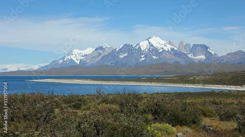 Lago Sarmiento  Parque Nacional Torres del Paine  Patagonia  Chile
