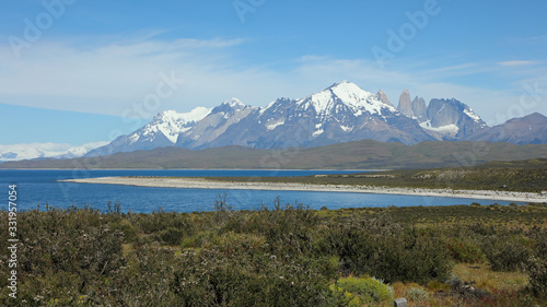 Lago Sarmiento, Parque Nacional Torres del Paine, Patagonia, Chile