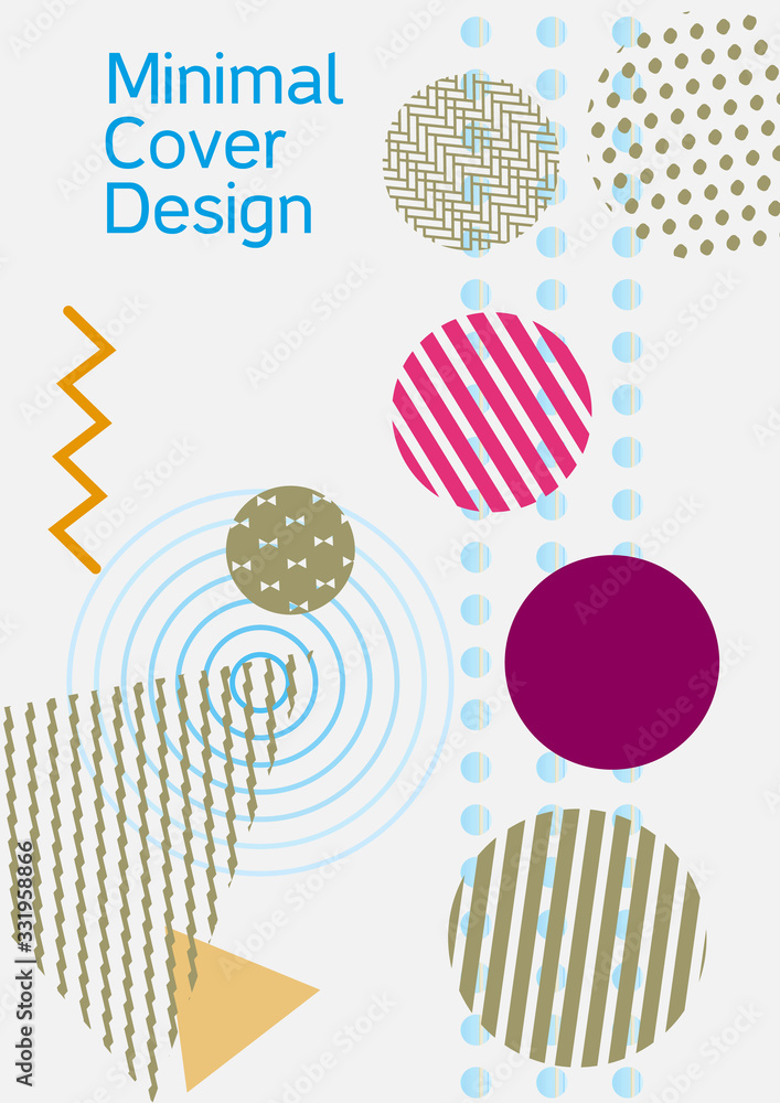 Memphis cover design. Memphis cover design.