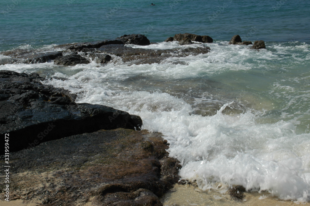 waves on the beach waves on the beach
