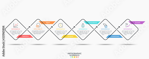 Minimalistic Infographic Template