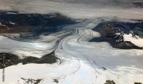 Glaciar Gran Nunatak y Viedma. Parque de los glaciares, Patagonia