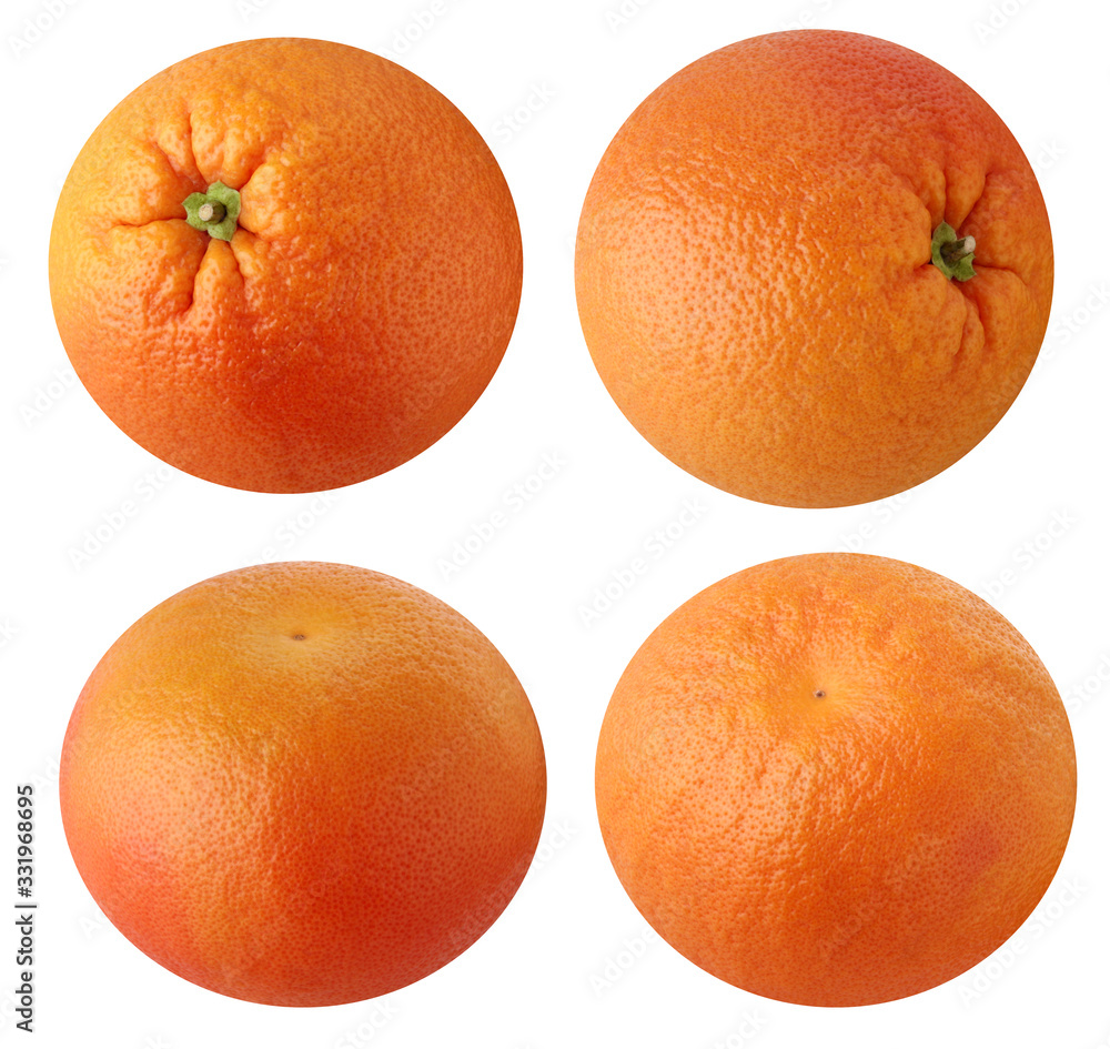 grapefruit isolated on a white background with a clipping path. grapefruit isolated on a white background with a clipping path.