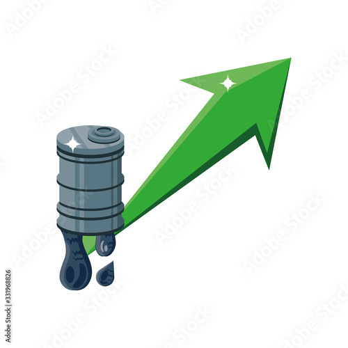 increases the price of the oil barrel