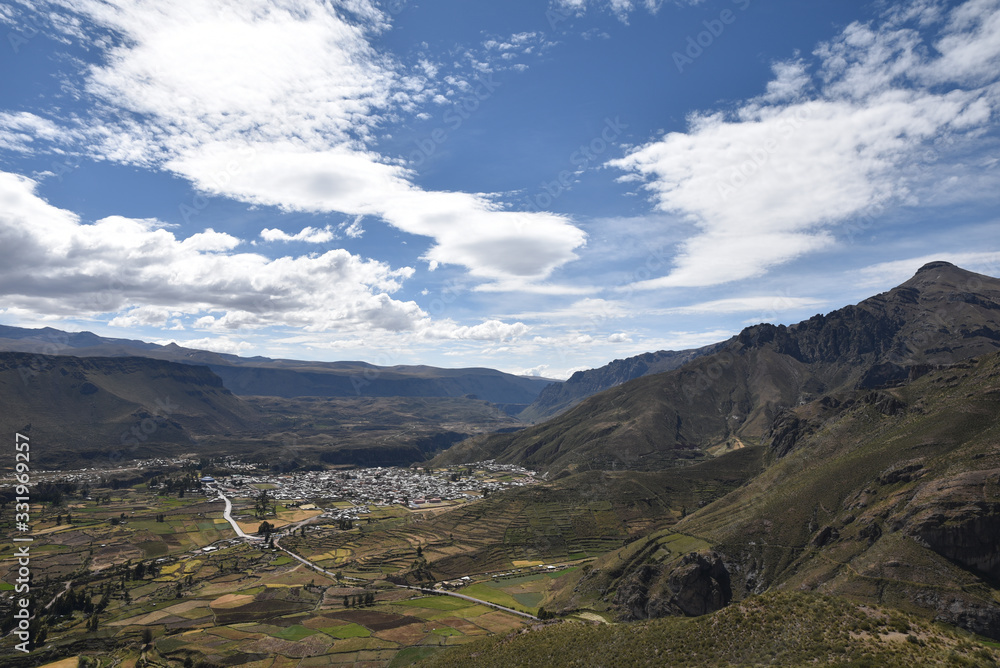 Vallée de Chivay, Pérou