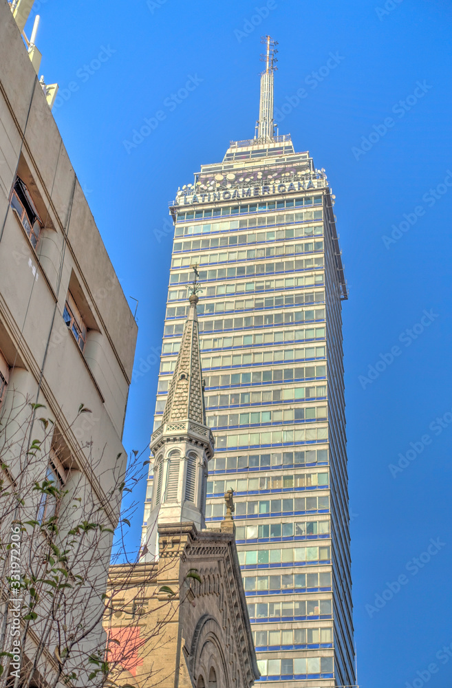 Mexico City historical center, HDR Image Mexico City historical center, HDR Image
