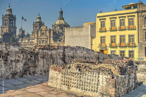 Mexico City, Templo Mayor Ruins photo