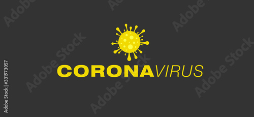 Coronavirus, Covid-19 Vektor Visualisierung