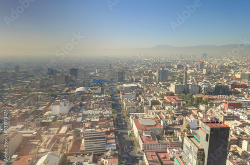 Mexico City Aerial View