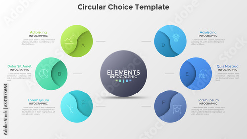 Modern Infographic Vector Template
