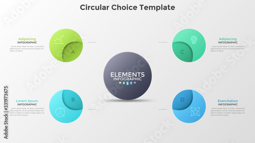 Modern Infographic Vector Template