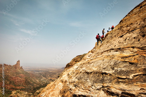 Wandern in den Gheralta Bergen, Äthiopien