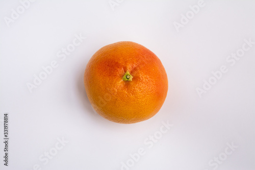 grapefruit on a white background 