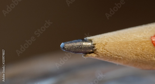 pencil from closeup