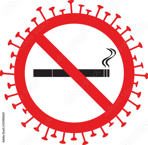 Coronavirus, Please don't smoking, Ban