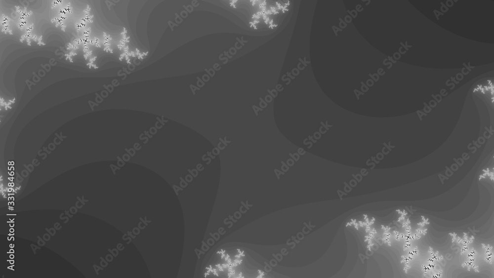 Amazing gray fractal abstract background image,abstract background