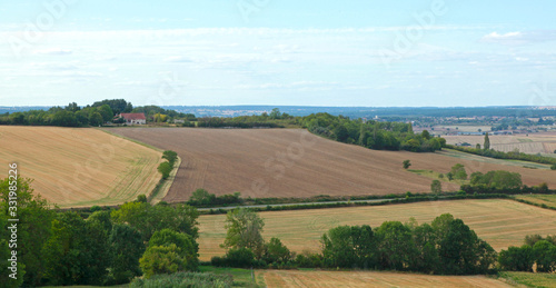 Paysage agricole en Auvergne