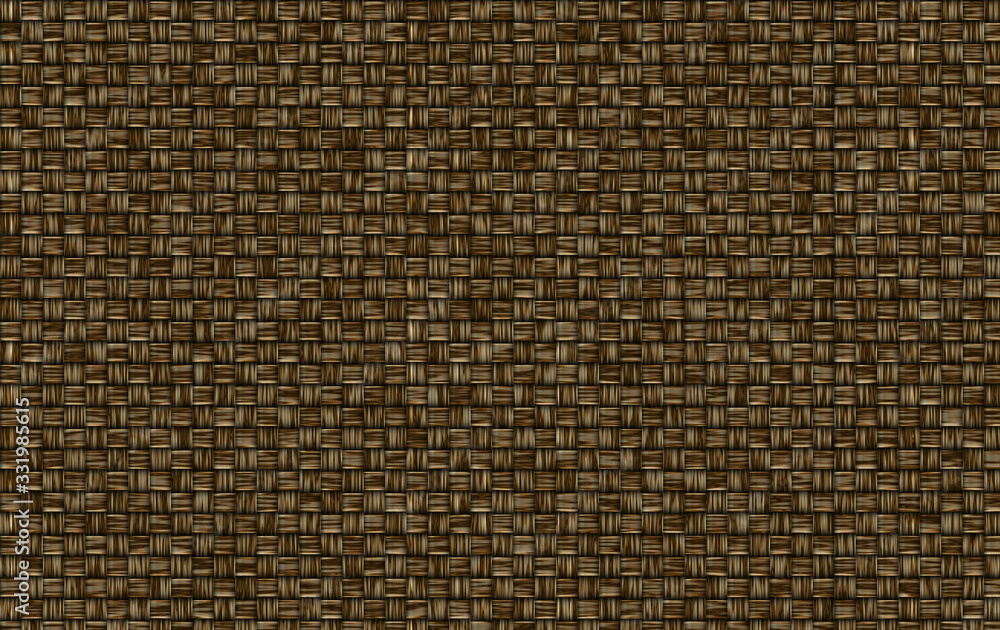 weaved basket wood