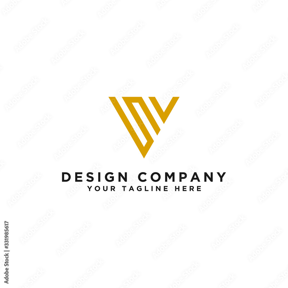 logo design inspiration for companies from the initial letters of the SV logo icon. -Vector logo design inspiration for companies from the initial letters of the SV logo icon. -Vector