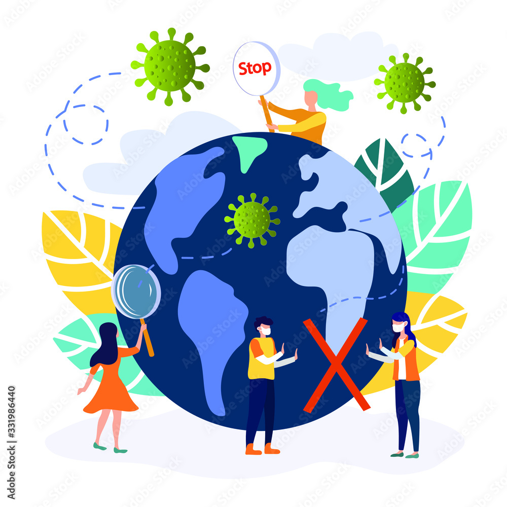 Coronavirus 2019. Corona virus icon. pathogen Respiratory infection (asian flu outbreak). influenza pandemic. Corona-virus concept. Vector Coronavirus 2019. Corona virus icon. pathogen Respiratory infection (asian flu outbreak). influenza pandemic. Corona-virus concept. Vector