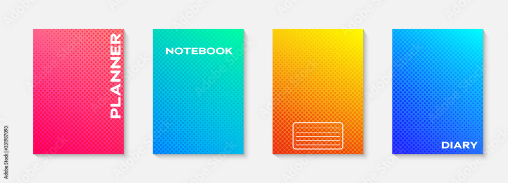 Minimal vector abstract cover notebook design. Planner and diary cover for print. Abstract design for copybook brochures and school books. Notebook paper. Brochure, book, magazine template. Minimal vector abstract cover notebook design. Planner and diary cover for print. Abstract design for copybook brochures and school books. Notebook paper. Brochure, book, magazine template.
