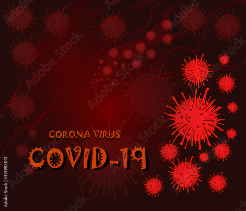 Situation of the outbreak of the corona virus or covid-19  People all over the world are infected  losing many lives.