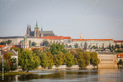 Prague Castle in the morning