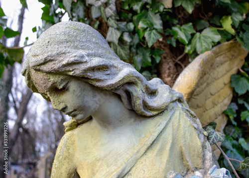 Death angel in the image of a woman