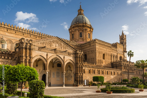 Metropolitan Cathedral of the Assumption of Virgin Mary  in Palermo, Sicily, Italy © majonit